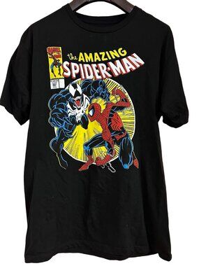 Marvel Spider-Man T-Shirt, Venom, Amazing Spider-Man 362, Size L
